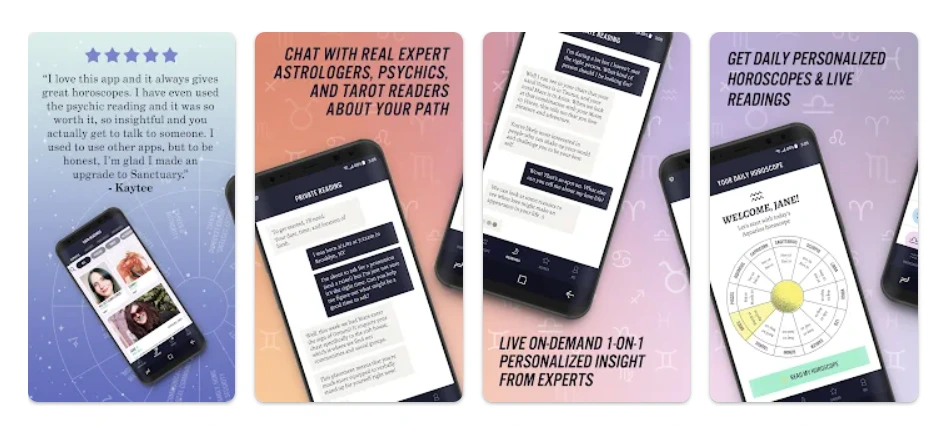 Sanctuary Astrology & Psychic Astrology App